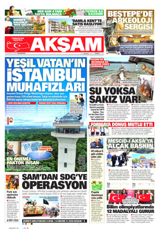 AKŞAM 4 Ağustos 2025 gazete manşeti