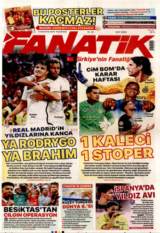 FANATİK 4 Ağustos 2025 gazete manşeti