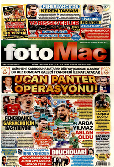 FOTOMAÇ 4 Ağustos 2025 gazete manşeti