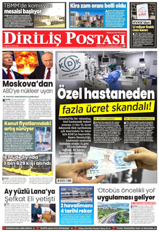 DİRİLİŞ POSTASI 5 Ağustos 2025 gazete manşeti