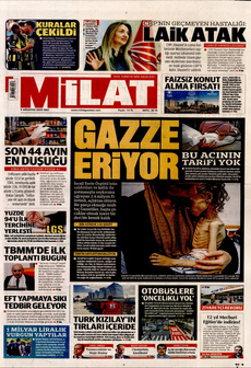 MİLAT 5 Ağustos 2025 gazete manşeti