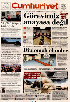 CUMHURİYET 6 Ağustos 2025 gazete manşeti