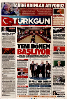TÜRKGÜN 6 Ağustos 2025 gazete manşeti