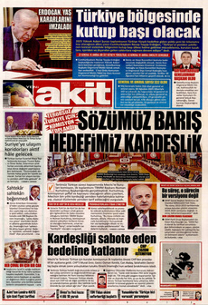 YENİ AKİT 6 Ağustos 2025 gazete manşeti