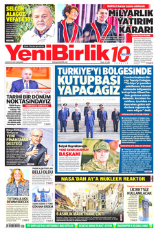 YENİBİRLİK 6 Ağustos 2025 gazete manşeti