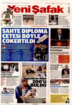 YENİ ŞAFAK 7 Ağustos 2025 gazete manşeti