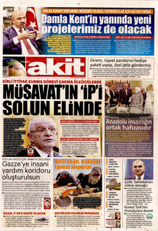 YENİ AKİT 7 Ağustos 2025 gazete manşeti