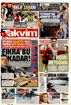 TAKVİM 7 Ağustos 2025 gazete manşeti