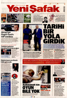 YENİ ŞAFAK 8 Ağustos 2025 gazete manşeti