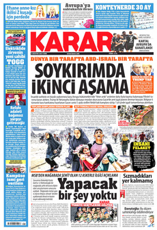 KARAR 8 Ağustos 2025 gazete manşeti