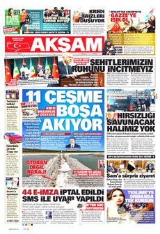 AKŞAM 8 Ağustos 2025 gazete manşeti