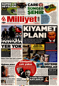 MİLLİYET 8 Ağustos 2025 gazete manşeti