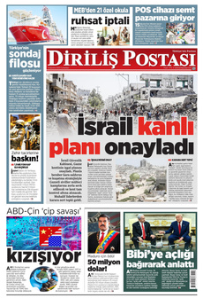 DİRİLİŞ POSTASI 9 Ağustos 2025 gazete manşeti