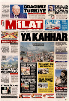 MİLAT 9 Ağustos 2025 gazete manşeti