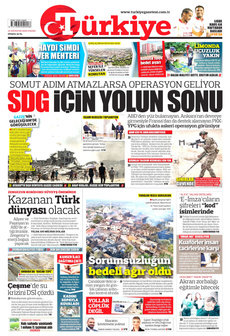 TÜRKİYE GAZETESİ 10 Ağustos 2025 gazete manşeti