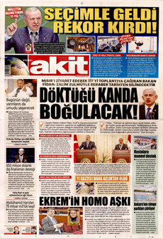 YENİ AKİT 10 Ağustos 2025 gazete manşeti