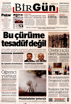 BİRGÜN 10 Ağustos 2025 gazete manşeti