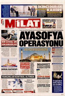 MİLAT 10 Ağustos 2025 gazete manşeti