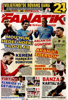 FANATİK 10 Ağustos 2025 gazete manşeti