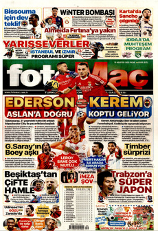 FOTOMAÇ 10 Ağustos 2025 gazete manşeti