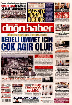 DOĞRU HABER 10 Ağustos 2025 gazete manşeti