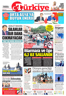 TÜRKİYE GAZETESİ 11 Ağustos 2025 gazete manşeti