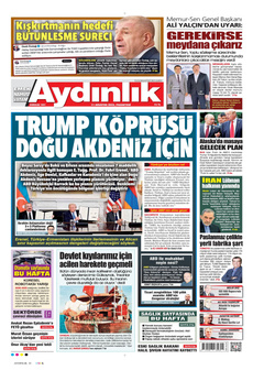AYDINLIK GAZETESİ 11 Ağustos 2025 gazete manşeti
