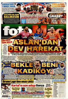 FOTOMAÇ 11 Ağustos 2025 gazete manşeti