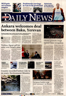 HÜRRİYET DAİLY NEWS 11 Ağustos 2025 gazete manşeti