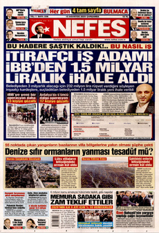 NEFES 13 Ağustos 2025 gazete manşeti