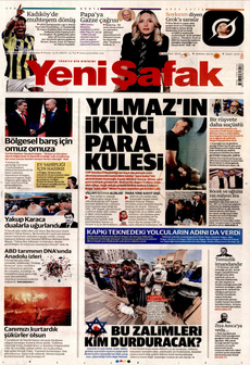 YENİ ŞAFAK 13 Ağustos 2025 gazete manşeti