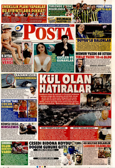 POSTA 13 Ağustos 2025 gazete manşeti