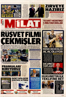 MİLAT 13 Ağustos 2025 gazete manşeti