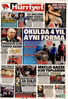 HÜRRİYET 23 Ağustos 2025 gazete manşeti