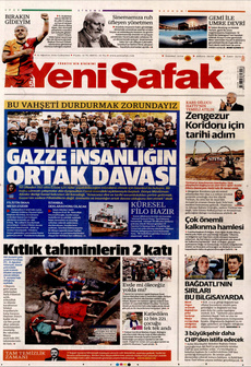 YENİ ŞAFAK 23 Ağustos 2025 gazete manşeti