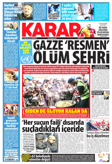 KARAR 23 Ağustos 2025 gazete manşeti