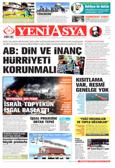 YENİ ASYA 23 Ağustos 2025 gazete manşeti