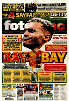 FOTOMAÇ 23 Ağustos 2025 gazete manşeti