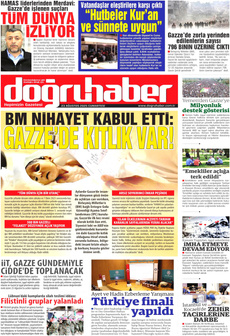 DOĞRU HABER 23 Ağustos 2025 gazete manşeti