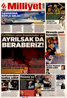 MİLLİYET 24 Ağustos 2025 gazete manşeti