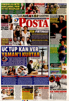 POSTA 24 Ağustos 2025 gazete manşeti