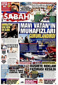 SABAH 25 Ağustos 2025 gazete manşeti
