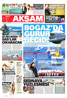AKŞAM 25 Ağustos 2025 gazete manşeti