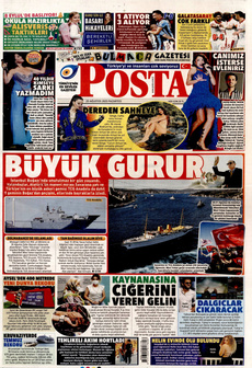 POSTA 25 Ağustos 2025 gazete manşeti