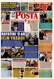 POSTA 26 Ağustos 2025 gazete manşeti