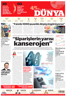 DÜNYA 27 Ağustos 2025 gazete manşeti