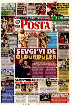 POSTA 28 Ağustos 2025 gazete manşeti