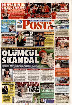 POSTA 8 Eylül 2025 gazete manşeti