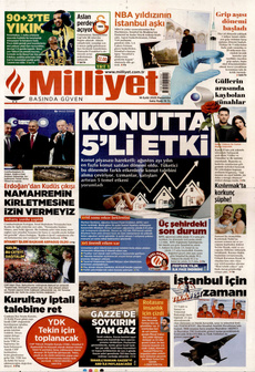 MİLLİYET 18 Eylül 2025 gazete manşeti