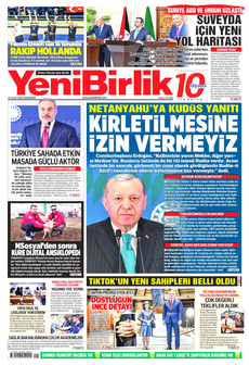 YENİBİRLİK 18 Eylül 2025 gazete manşeti